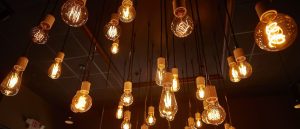 Grouping of light bulbs